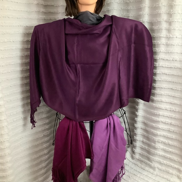 Jones New York Pashmina Scarfs Bundle - Picture 4 of 8